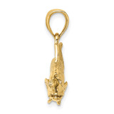 14K 3-D Snook Fish Charm - K8-BE4D4049-7606