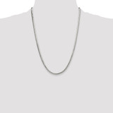 Sterling Silver Polished 4.1mm Double Oval Flat Chain - QD-A34D4BE2-7422