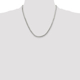 Sterling Silver Polished 4.1mm Double Oval Flat Chain - QD-AFE27BD9-9529