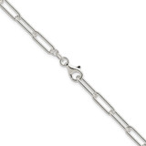 Sterling Silver Polished 4.5mm Paperclip Chain - QP-B67E688D-9897