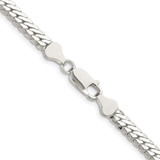 Sterling Silver Polished 5.1mm Double Oval Flat Chain - QD-02F757F6-2304