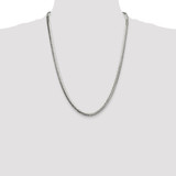 Sterling Silver Polished 5.1mm Double Oval Flat Chain - QD-5EC55C97-4945