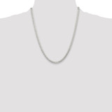 Sterling Silver Polished 5.7mm Domed Curb Chain - QD-C941229B-4160