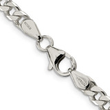 Sterling Silver Polished 5mm Curb Chain - QF-1FA01810-6809