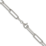 Sterling Silver Polished 6.5mm Paperclip Chain - QP-CCB71F18-6989