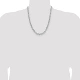 Sterling Silver Polished 6.5mm Paperclip Chain - QP-CCB71F18-6989