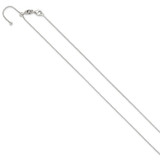 Sterling Silver Polished Adjustable Necklace - QG-402216D9-2679