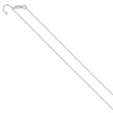 Sterling Silver Polished Adjustable Necklace - QG-64CCCDA6-3577