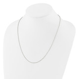Sterling Silver Polished Adjustable Necklace - QG-ABB4304E-4198
