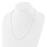 Sterling Silver Polished Adjustable Necklace - QG-D2DFA406-5207