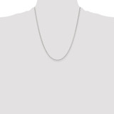 Sterling Silver Polished and D/C 2mm Mariner Link Chain - QM-8D67A363-7084