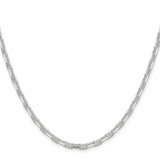 Sterling Silver Polished and D/C 3.75mm Mariner Link Chain - QM-464E4B63-7221