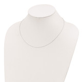 Sterling Silver Polished Beaded Necklace - QG-CA6F4695-7918