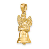 14K 3-D w/ Moveable Angel Charm