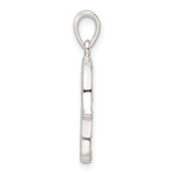 Sterling Silver Polished Chamseh Pendant