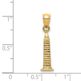 14K 3D Washington Monument Charm - K7-03328734-8229