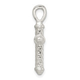 Sterling Silver Polished Cross Pendant - QC-5EAA7B75-1366