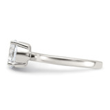 Sterling Silver Polished CZ Ring - QR-3AF8F496-7017