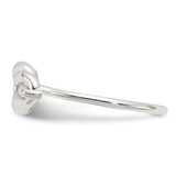 Sterling Silver Polished Fancy Knot Ring - QR-7A5E909F-2040