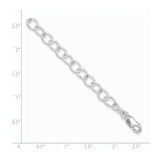 Sterling Silver Polished Fancy Link Bracelet - QG-7F2DC114-9567