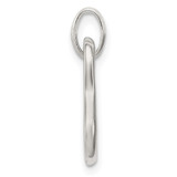 Sterling Silver Polished Open Heart Pendant - QP-4EF4259B-3369