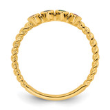 14k 4 Birthstone Mother's Ring Mounting