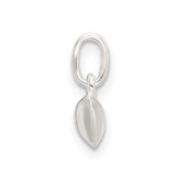 Sterling Silver Polished Puffed Heart Charm - QC-0D2A4478-9995
