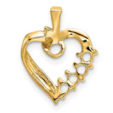 14k 4 Stone Family Pendant Mounting - XM-D9BCE473-3630