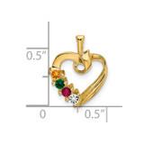 14k 4 Stone Family Pendant Mounting - XM-D9BCE473-3630