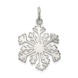 Sterling Silver Polished Snowflake Charm - QC-90AC8B51-6978