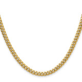 14k 4.5mm Semi-Solid Miami Cuban Chain - BC-6EE9F8F5-4207