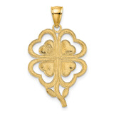 14K 4-Leaf Clover Charm - K7-6E1F18AF-6742