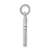 Sterling Silver Rhodium Plated Cross Pendant - QC-CAEAAAFD-3895