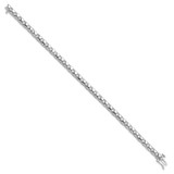 Sterling Silver Rhodium Plated Diamond Bracelet - QD-651071A0-5325