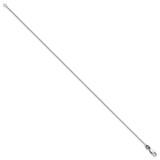 Sterling Silver Rhodium-plated 1.25mm Cable Chain - QC-36465752-8405