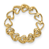 14k 5 Stone Family Pendant Mounting - XM-721B4CC0-8270