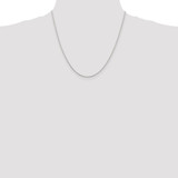 Sterling Silver Rhodium-plated 1.5mm Cable Chain - QC-8EF26F45-1869