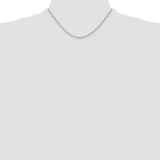 Sterling Silver Rhodium-plated 1.5mm Round Spiga Chain - QS-69E85C2D-9748