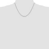 Sterling Silver Rhodium-plated 1.5mm Round Spiga Chain - QS-BC48F197-2802
