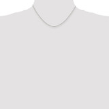 Sterling Silver Rhodium-plated 1.75mm Diamond-cut Cable Chain - QH-F17DDD4D-7353