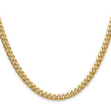 14k 5.25mm Semi-Solid Miami Cuban Chain - BC-A85AA1CA-6344