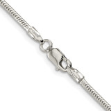 Sterling Silver Rhodium-plated 1.75mm Snake Chain - QS-576431C7-1006