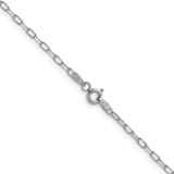 Sterling Silver Rhodium-plated 2.0mm D/C Forzantine Chain - QD-4B987E82-6871