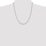 Sterling Silver Rhodium-plated 2mm Box Chain - QB-AC6DDA7A-1269