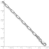 Sterling Silver Rhodium-plated 3.15mm D/C Forzantine Chain - QD-C3D3DF17-5382