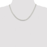 Sterling Silver Rhodium-plated 3.5mm Magic Herringbone Chain - QH-27090853-8605