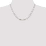 Sterling Silver Rhodium-plated 4.5mm Magic Herringbone Chain - QH-23BFE334-2293