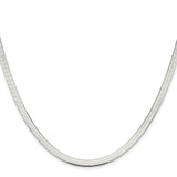 Sterling Silver Rhodium-plated 4.5mm Magic Herringbone Chain - QH-DB098340-1023