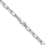 Sterling Silver Rhodium-plated 4.65mm D/C Forzantine Chain - QD-7FF11B22-1404