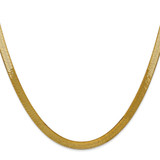 14k 5mm Silky Herringbone Chain
